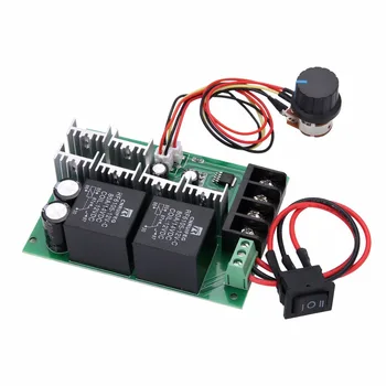 DC Motor Speed Controller 10V-50V Maximum Current 60A PWM Motor Speed Controller Reversible Switch Potentiometer
DC Motor Speed Controller 10V-50V Maximum Current 60A PWM Motor Speed Controller Reversible Switch Potentiometer
