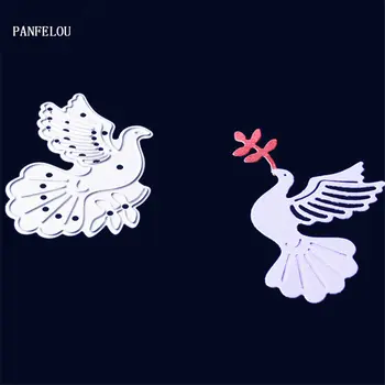 PANFELOU Christmas Peace dove Scrapbooking DIY album cards paper die metal craft stencils punch cuts dies cutting
PANFELOU Christmas Peace dove Scrapbooking DIY album cards paper die metal craft stencils punch cuts dies cutting