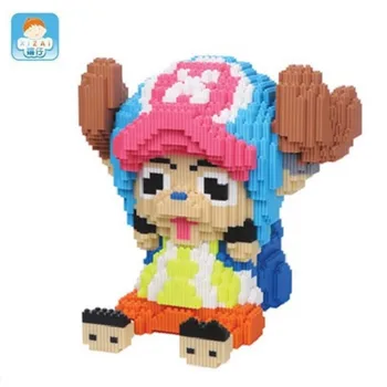XIZAI Cartoon Connection blocks Cute Large size One Piece Chopper brinquedos Model challenge Building Bricks Kids Toys Girl Gift
XIZAI Cartoon Connection blocks Cute Large size One Piece Chopper brinquedos Model challenge Building Bricks Kids Toys Girl Gift