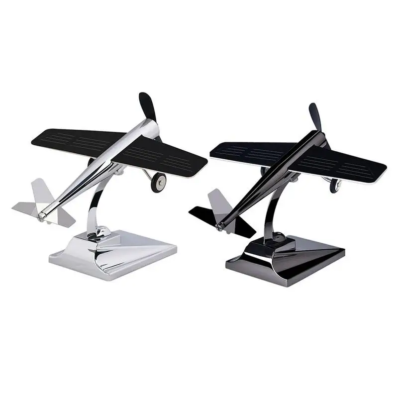 Solar Plane Car Ornaments Technology Solar Aircraft Model Ornaments Propeller Rotating Solar Power Zinc Alloy Material
Solar Plane Car Ornaments Technology Solar Aircraft Model Ornaments Propeller Rotating Solar Power Zinc Alloy Material
