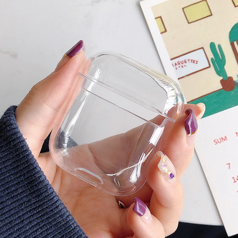 Hot Transparent Colorful Wireless Earphone Charging Box Cover Bag for Apple AirPods Hard PC Bluetooth Box Headset for AirPod2 2
Hot Transparent Colorful Wireless Earphone Charging Box Cover Bag for Apple AirPods Hard PC Bluetooth Box Headset for AirPod2 2