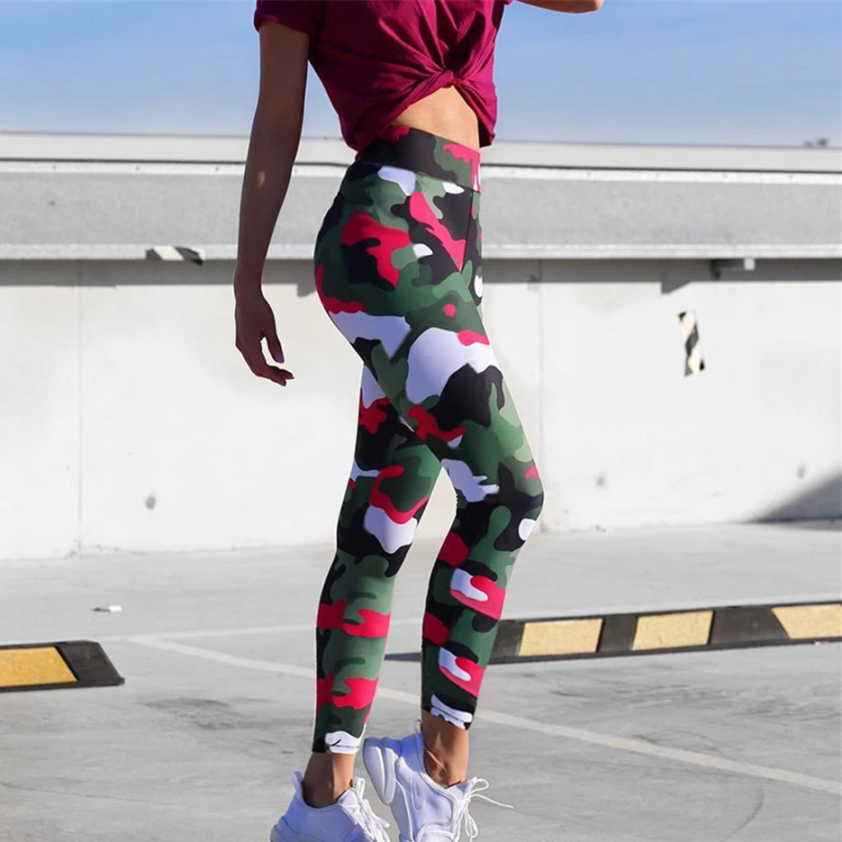 Yoga Leggings Gym Running Tights Camoflage Yoga Pants Women Stretch Slim High Waist Running Pants Fitness Sportswear For Women
Yoga Leggings Gym Running Tights Camoflage Yoga Pants Women Stretch Slim High Waist Running Pants Fitness Sportswear For Women
