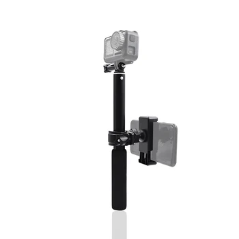 DJI osmo action/Gopro Hero 7 6 5 4 3 SJCAM Xiao mi Yi 4K Go Pro Camera Tripod Accessories Selfie Stick with phone holder 
DJI osmo action/Gopro Hero 7 6 5 4 3 SJCAM Xiao mi Yi 4K Go Pro Camera Tripod Accessories Selfie Stick with phone holder