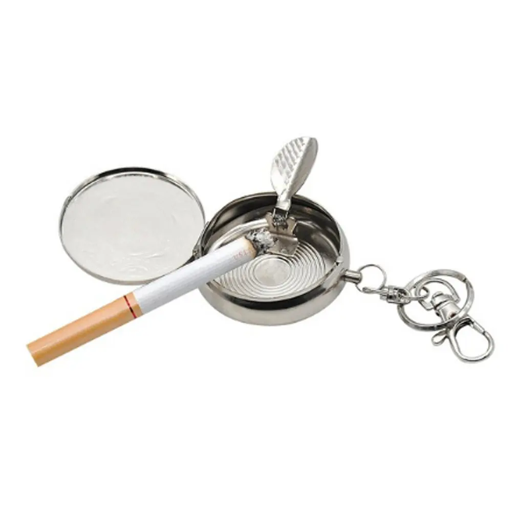 Pocket Ashtray/Vehicle Cigarette Ashtray Mini Stainless Steel Ashtray with Key Chain and Cigarette Snuffer
Pocket Ashtray/Vehicle Cigarette Ashtray Mini Stainless Steel Ashtray with Key Chain and Cigarette Snuffer