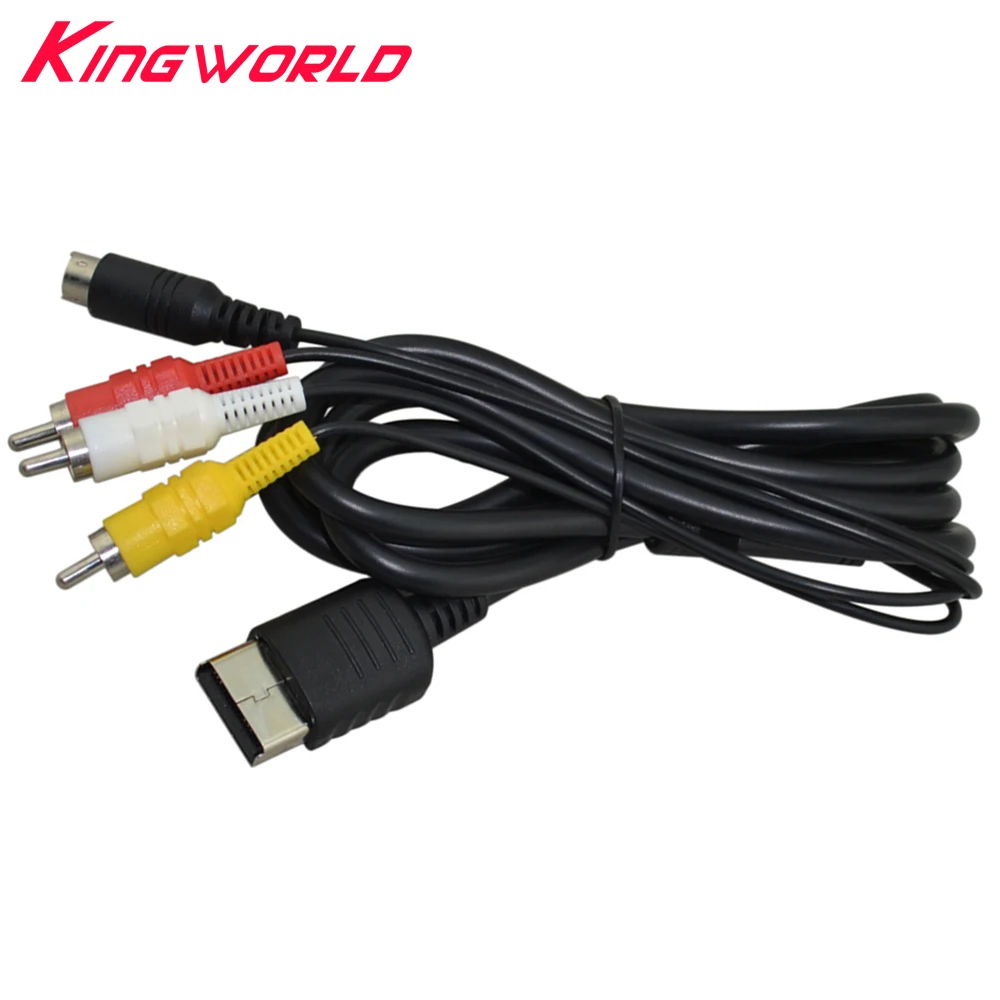 Nickel Plating Plug Audio Video Cable for SEGA DreamCast DC for Sega Dreamcast System Console RCA S-Video AV Cord TV Wire
Nickel Plating Plug Audio Video Cable for SEGA DreamCast DC for Sega Dreamcast System Console RCA S-Video AV Cord TV Wire
