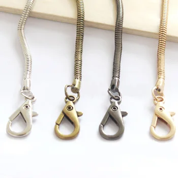 4.2mm 120cm Bags Chains Belts Strap Cross Body Handbag Shoulder Bag Snake Chain Strap Replacement Metal DIY Bag Accessories Belt
4.2mm 120cm Bags Chains Belts Strap Cross Body Handbag Shoulder Bag Snake Chain Strap Replacement Metal DIY Bag Accessories Belt