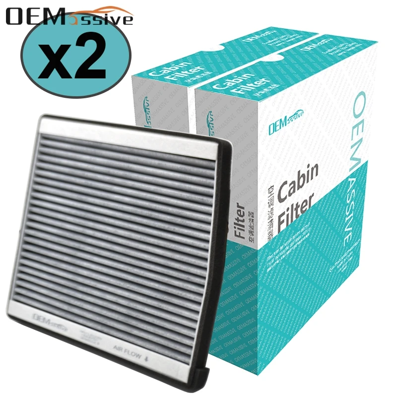 2x Car Pollen Cabin Air Filter Includes Activated Carbon For Volvo C70 Convertible S60 S70 S80 V70 XC70 Cross Country XC90
2x Car Pollen Cabin Air Filter Includes Activated Carbon For Volvo C70 Convertible S60 S70 S80 V70 XC70 Cross Country XC90