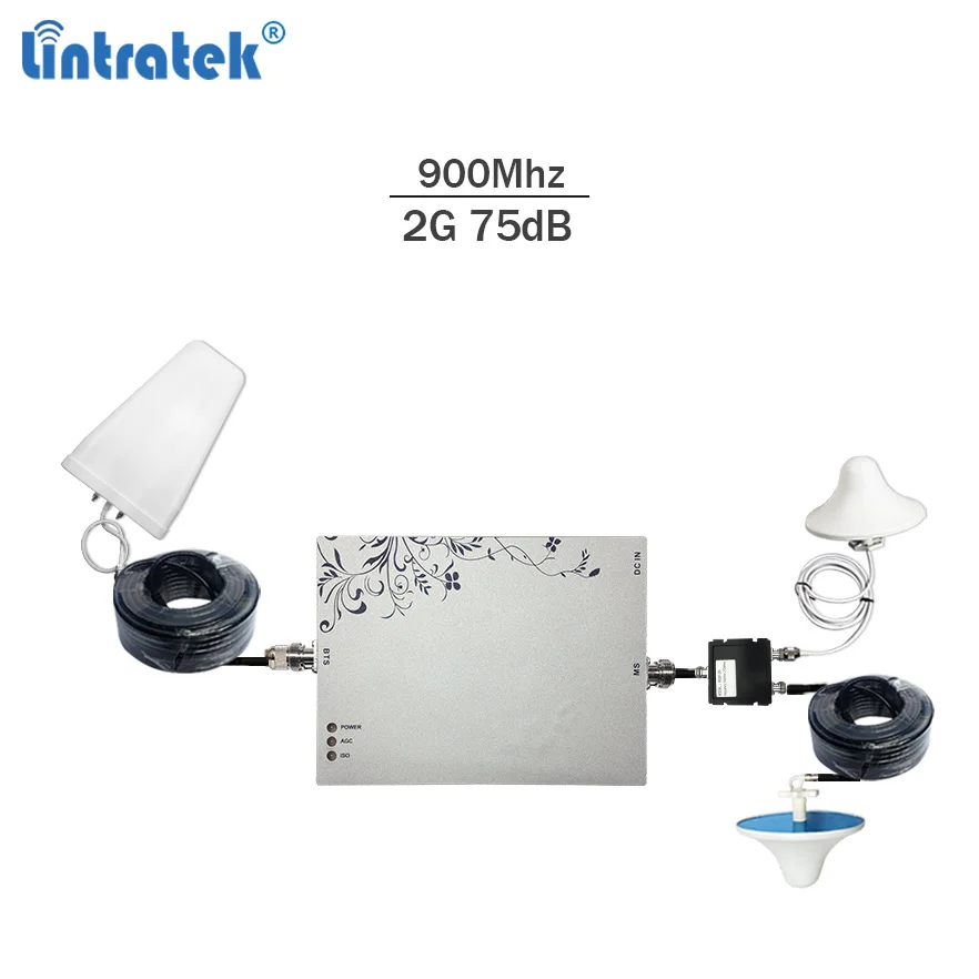 Lintratek celular signal booster 2G GSM 900Mhz 75dBi AGC&MGC powerful cellphone signal repeater 3g amplifier full kit tele2 #7.2
Lintratek celular signal booster 2G GSM 900Mhz 75dBi AGC&MGC powerful cellphone signal repeater 3g amplifier full kit tele2 #7.2
