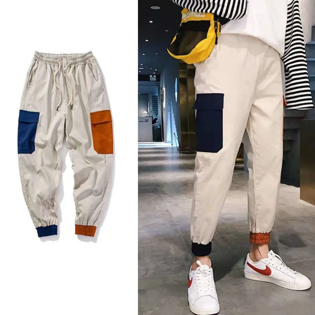 Men Hip Hop Belt Cargo Pants 2019 Man Patchwork Overalls Japanese Streetwear Joggers Pants Men Designer Harem Pants
Men Hip Hop Belt Cargo Pants 2019 Man Patchwork Overalls Japanese Streetwear Joggers Pants Men Designer Harem Pants