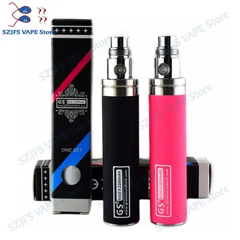 2pcs GS eGo II Battery 2200mah E Cigarettes Updated EGO Battery For 510 CE4 Atomizer ecig Battery vs gs ce4 5 6
2pcs GS eGo II Battery 2200mah E Cigarettes Updated EGO Battery For 510 CE4 Atomizer ecig Battery vs gs ce4 5 6