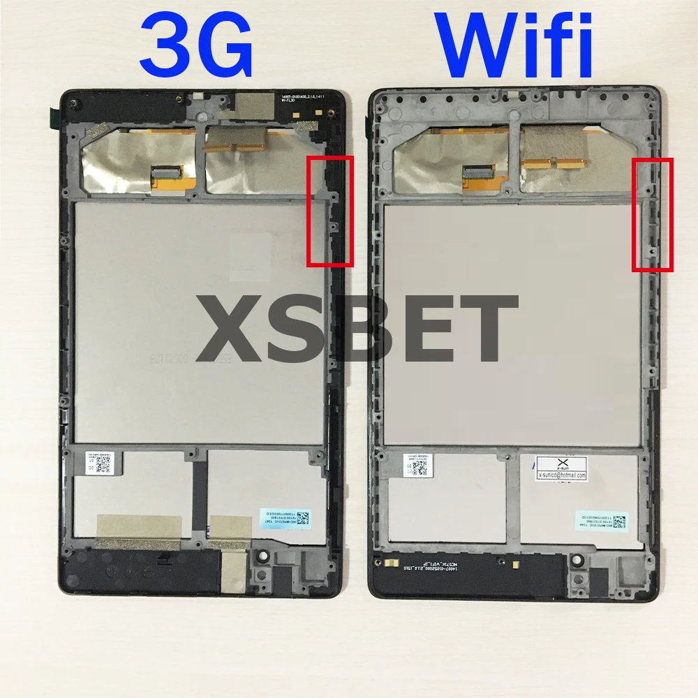 NEW For ASUS Google Nexus 7 2nd 2013 FHD ME571 ME571K ME571KL K008 K009 LCD Display Touch Screen Digitizer with Frame+tools
NEW For ASUS Google Nexus 7 2nd 2013 FHD ME571 ME571K ME571KL K008 K009 LCD Display Touch Screen Digitizer with Frame+tools