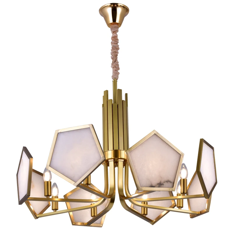 Postmodern Copper Chandelier Living Room Light Luxury Nordic Villa Restaurant Duplex Building Atmospheric Marble Chandeliers
Postmodern Copper Chandelier Living Room Light Luxury Nordic Villa Restaurant Duplex Building Atmospheric Marble Chandeliers