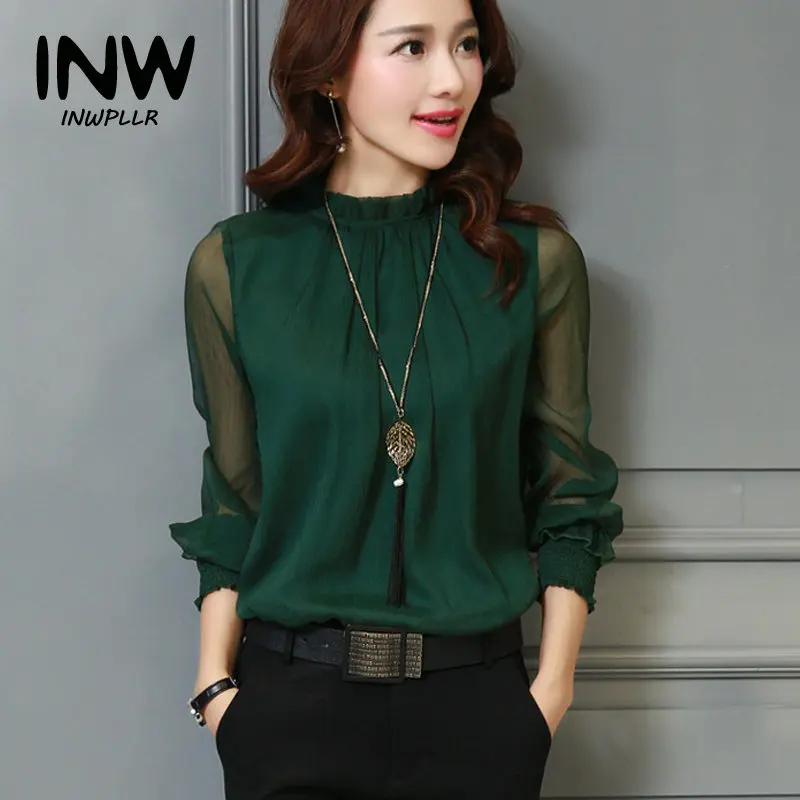 New Blusas Mujer Moda 2019 Winter Autumn Blouses Shirts Work Wear Office Tops Women Shirts Long Sleeve Chiffon Blouse Womens Top
New Blusas Mujer Moda 2019 Winter Autumn Blouses Shirts Work Wear Office Tops Women Shirts Long Sleeve Chiffon Blouse Womens Top