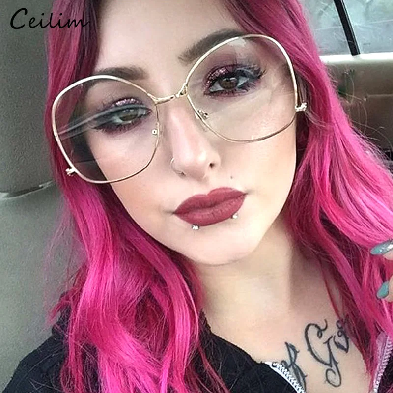 Fashion Clear Glasses Women Fake Glasses Oversized Eyeglasses Optical Frame Superstar Square Eyewear Spectacle Frames
Fashion Clear Glasses Women Fake Glasses Oversized Eyeglasses Optical Frame Superstar Square Eyewear Spectacle Frames