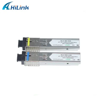 HL-GLC-BX-D/U-40D , 1.25G BiDi SFP 40KM , LC/SC , DDM , Tx1310/Rx1550 Tx1550/Rx1310
HL-GLC-BX-D/U-40D , 1.25G BiDi SFP 40KM , LC/SC , DDM , Tx1310/Rx1550 Tx1550/Rx1310