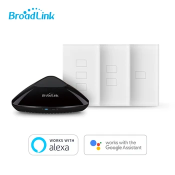 2019 New Smart Home Kit BroadLink RM Universal Remote +3PCS US TC2 Smart Wall Swtich Wi-Fi +IR+RF Smart Home Automation Gateway
2019 New Smart Home Kit BroadLink RM Universal Remote +3PCS US TC2 Smart Wall Swtich Wi-Fi +IR+RF Smart Home Automation Gateway