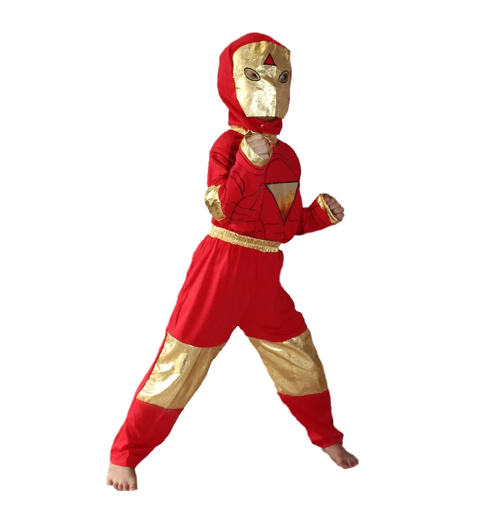 Halloween 3 - 7 years Long sleeve Three piece suit Children kid iron man Tony stark modelling costumes Play clothes
Halloween 3 - 7 years Long sleeve Three piece suit Children kid iron man Tony stark modelling costumes Play clothes