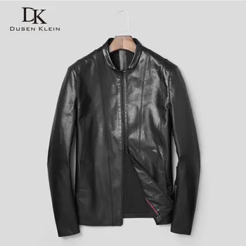 Men's Genuine Leather Jackets and Coats Sheepskin Outerwear 2018 New Autumn Designer Brand Fashion Pure Black Jacket J1151
Men's Genuine Leather Jackets and Coats Sheepskin Outerwear 2018 New Autumn Designer Brand Fashion Pure Black Jacket J1151