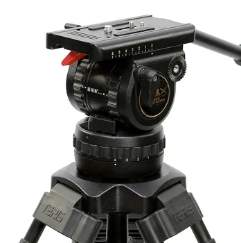 TRIX Teris TS120 TX-V12 Professional Tripod Fluid Head 100mm bowl Load 12KG for Video camcorder tripod HDV Film RED Scarlet Epic
TRIX Teris TS120 TX-V12 Professional Tripod Fluid Head 100mm bowl Load 12KG for Video camcorder tripod HDV Film RED Scarlet Epic