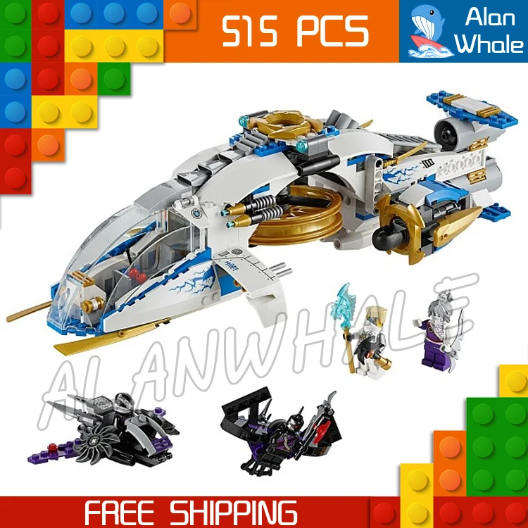 515pcs Ninja Helicopter Ninja Copter Aircraft Nindroid Jet Fighter 10223 Figure Building Blocks Toys Compatible With LegoING
515pcs Ninja Helicopter Ninja Copter Aircraft Nindroid Jet Fighter 10223 Figure Building Blocks Toys Compatible With LegoING