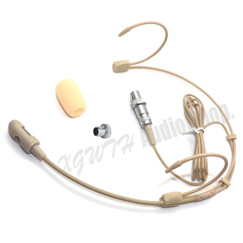 Xgwth Cardioid Directivity Headset Microphone Condenser Mic For Mipro Wireless Interview Speech Connector Mini XLR 4PIN Lock
Xgwth Cardioid Directivity Headset Microphone Condenser Mic For Mipro Wireless Interview Speech Connector Mini XLR 4PIN Lock