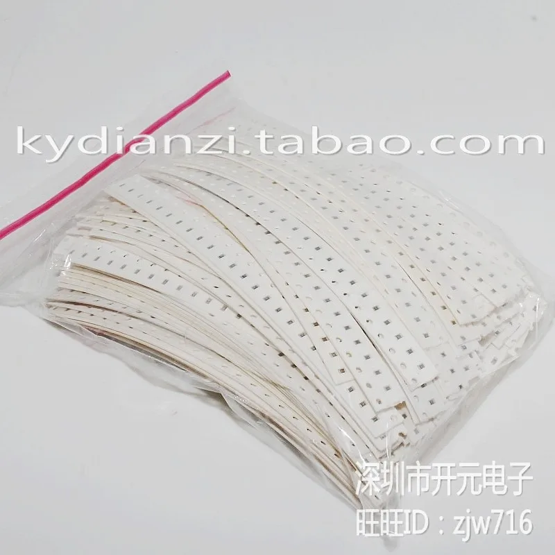 0603 SMD Resistor,1% Random resistance 50 valuesX24pcs=1200pcs Resistor Samples kit (Random resistance)
0603 SMD Resistor,1% Random resistance 50 valuesX24pcs=1200pcs Resistor Samples kit (Random resistance)