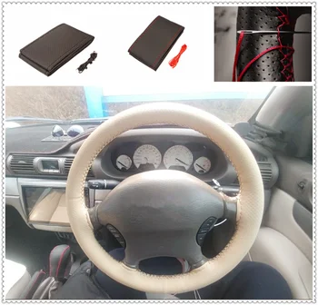 Car shape steering wheel cover knitting hand sewing auto parts for Renault Latitude Laguna Frendzy DeZir Safrane ZE
Car shape steering wheel cover knitting hand sewing auto parts for Renault Latitude Laguna Frendzy DeZir Safrane ZE