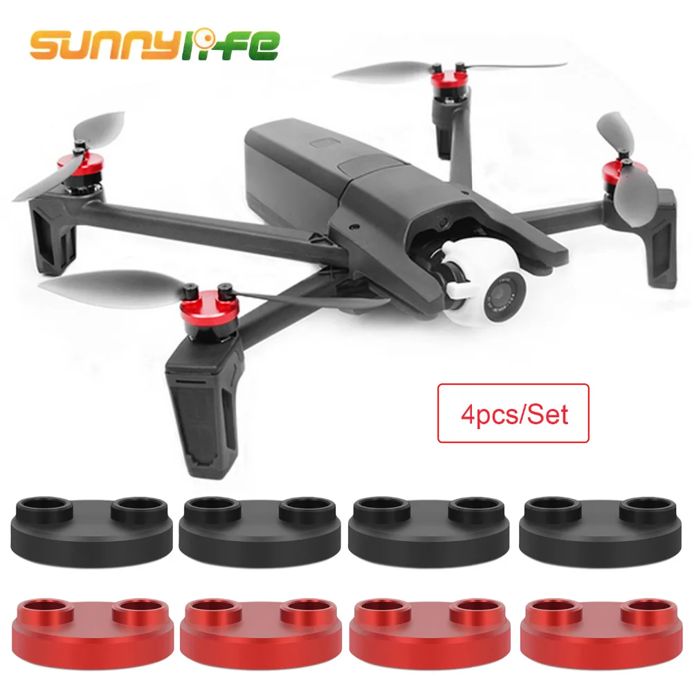 

SUNNYLIFE 4PCS Waterproof Dust-proof Aluminum Alloy Motor Protector Cap Cover for Parrot Anafi Drone Gadgets Accessories
