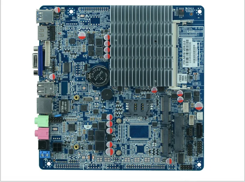 cheap Intel J1800/2.41 GHz Dual-core CP min thin itx motherboard,all-in-one motherboard with6*RS232 COM ,COM3 supports RS485/422
cheap Intel J1800/2.41 GHz Dual-core CP min thin itx motherboard,all-in-one motherboard with6*RS232 COM ,COM3 supports RS485/422