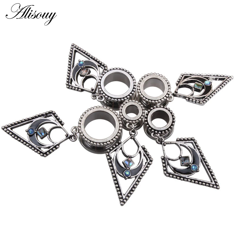 Alisouy 2pcs Dangle Ear Plugs and Tunnels Crystal Ear Expander Piercing Ear Gauges 6-30mm Ear Stretchers Body Piercings Jewelry
Alisouy 2pcs Dangle Ear Plugs and Tunnels Crystal Ear Expander Piercing Ear Gauges 6-30mm Ear Stretchers Body Piercings Jewelry