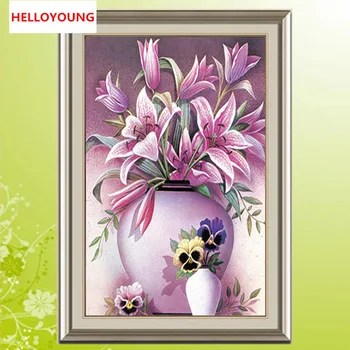 DIY Diamond Mosaic Round Rhinestones Pink Lily Flower Diamond Painting Cross Stitch Diamond Embroidery Kit Home Decor
DIY Diamond Mosaic Round Rhinestones Pink Lily Flower Diamond Painting Cross Stitch Diamond Embroidery Kit Home Decor