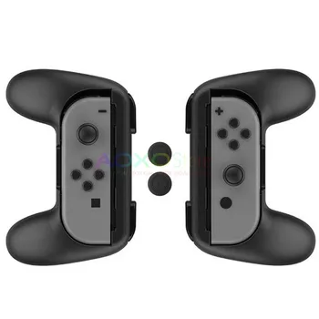 New Wear-resistant Controller Grip Kit for Nintendo Switch Joy-Con Grips Handel Holder Stand with 2pcs Thumb Grips Black
New Wear-resistant Controller Grip Kit for Nintendo Switch Joy-Con Grips Handel Holder Stand with 2pcs Thumb Grips Black