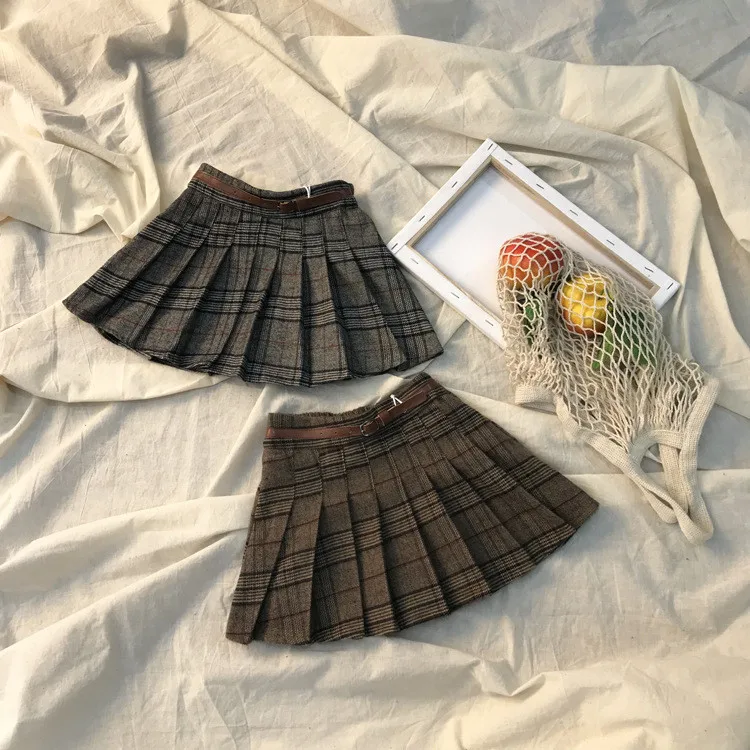 Girl Skirts 2018 Autumn Winter kids Plaid Skirts Fashion High-grade Girls Princess Clothing Sweet Children Belle Clothes
Girl Skirts 2018 Autumn Winter kids Plaid Skirts Fashion High-grade Girls Princess Clothing Sweet Children Belle Clothes
