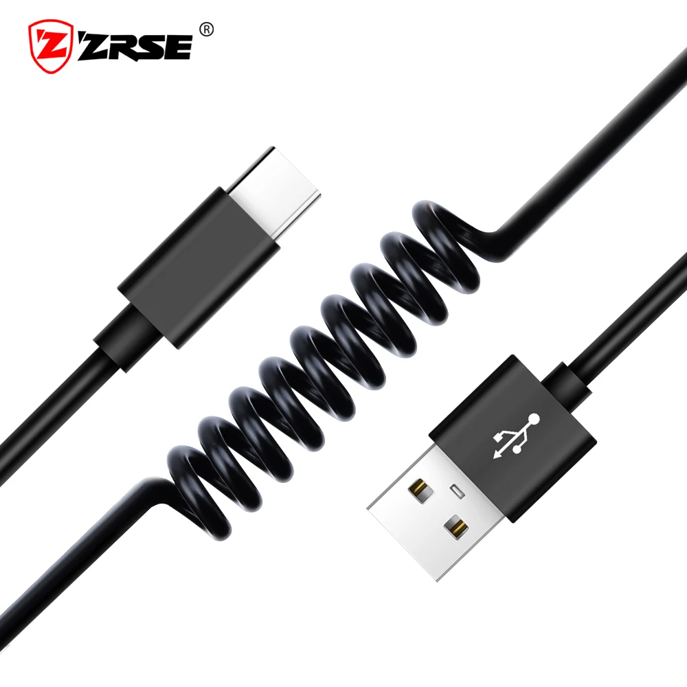 ZRSE USB Type C Cable For Xiaomi 8 9 Spring 2.4A Fast Charging Data Type-C Cable for OnePlus 7 6 6T Type C Cable for Samsung S10
ZRSE USB Type C Cable For Xiaomi 8 9 Spring 2.4A Fast Charging Data Type-C Cable for OnePlus 7 6 6T Type C Cable for Samsung S10