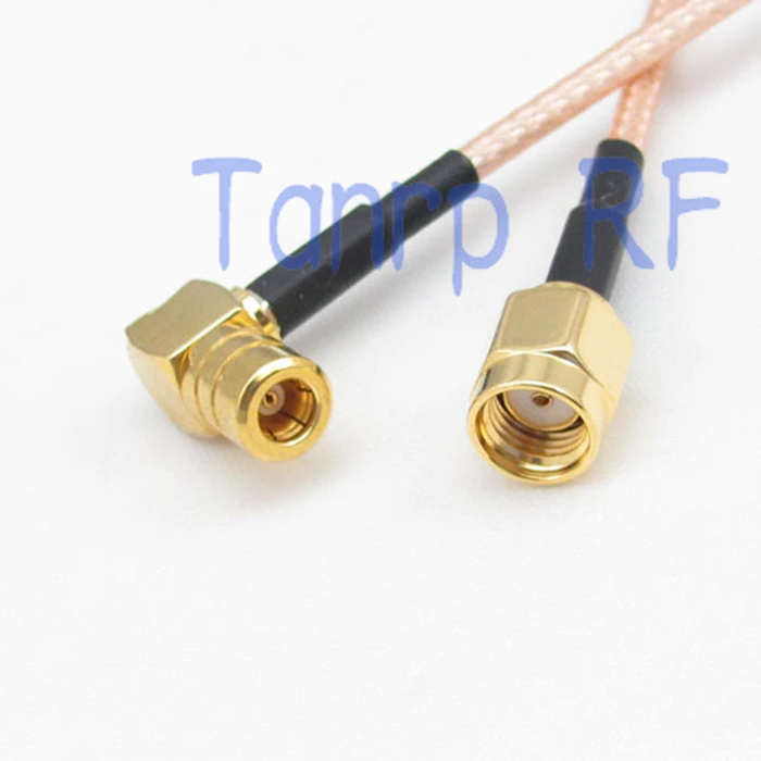 6in RP SMA male plug to SMB female right angle RF adapter connector 15CM Pigtail coaxial jumper cable RG316 extension cord
6in RP SMA male plug to SMB female right angle RF adapter connector 15CM Pigtail coaxial jumper cable RG316 extension cord