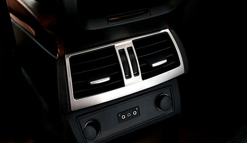 Car Styling Accessories 1pcs Stainless Steel Silver Interior Armrest Box Rear Air Vent Outlet Trim For BMW X6 E71 2009-2014
Car Styling Accessories 1pcs Stainless Steel Silver Interior Armrest Box Rear Air Vent Outlet Trim For BMW X6 E71 2009-2014