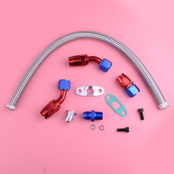 DWCX Durable Oil Return Drain Line Kit Stainless Steel for Turbo Charger for T3 T4 T70 T66 TO4E
DWCX Durable Oil Return Drain Line Kit Stainless Steel for Turbo Charger for T3 T4 T70 T66 TO4E