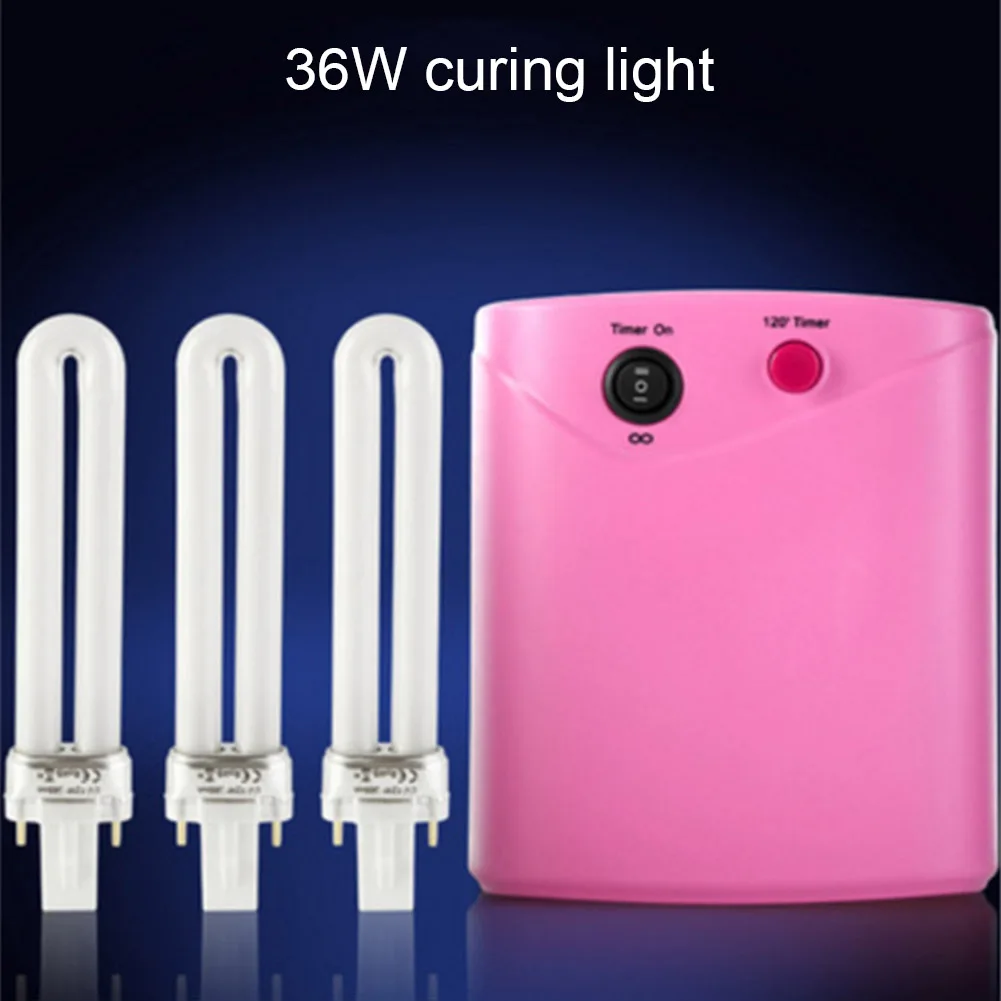 Nail Art Lamp Light 36W Dryer UV Gel Polish Curing Drying Machine Convenient For Women Lady LO88
Nail Art Lamp Light 36W Dryer UV Gel Polish Curing Drying Machine Convenient For Women Lady LO88