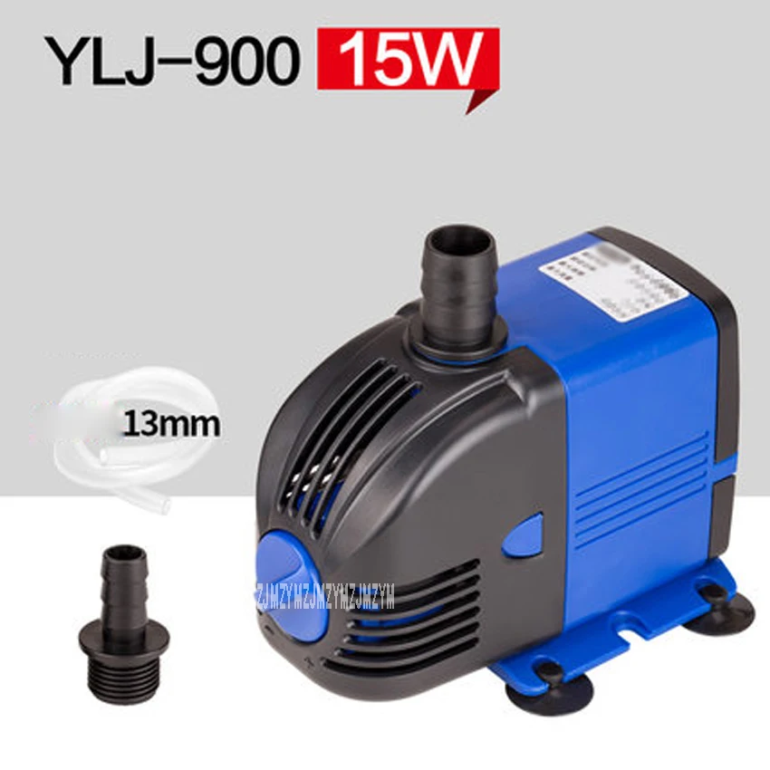 YLJ-900 220 V 900L / h 15 W Submersible Water Pump Aquarium Fountain Aquarium Fish Tank Energy Saving stainless steel shaft
YLJ-900 220 V 900L / h 15 W Submersible Water Pump Aquarium Fountain Aquarium Fish Tank Energy Saving stainless steel shaft