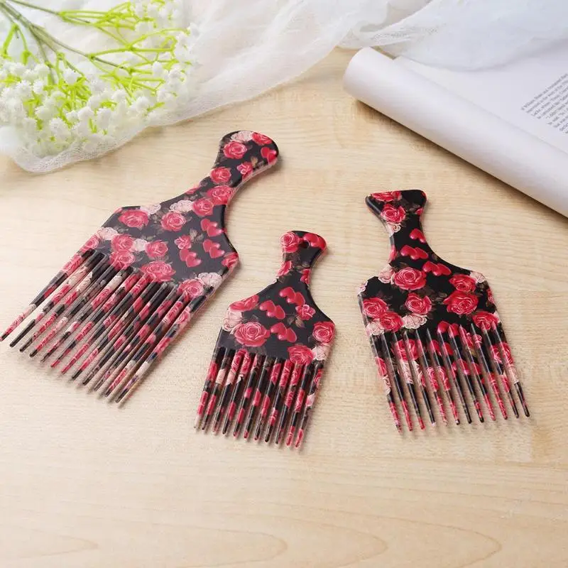 1Pc New Fashion Plastic Hair Fork Comb Hair Wide Teeth Massage Comb for Curly Hair Hairdressing Styling Tool
1Pc New Fashion Plastic Hair Fork Comb Hair Wide Teeth Massage Comb for Curly Hair Hairdressing Styling Tool