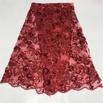 Nigerian Lace Fabrics For Wedding 2019, African French Lace Fabric High Quality 3D Lace, Lace With Sequins White Red blue F1137
Nigerian Lace Fabrics For Wedding 2019, African French Lace Fabric High Quality 3D Lace, Lace With Sequins White Red blue F1137