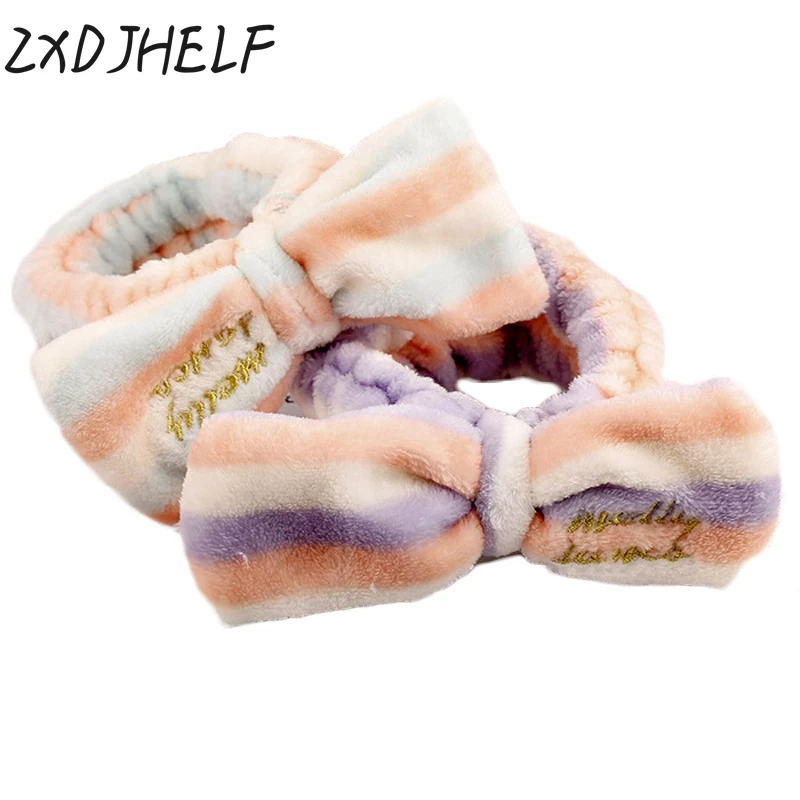 ZXDJHELF Bath Shower Make Up Wash Face Cosmetic Headbands Korean Velvet Women Hair Accessories Bow Head Wrap Band Bandana F009
ZXDJHELF Bath Shower Make Up Wash Face Cosmetic Headbands Korean Velvet Women Hair Accessories Bow Head Wrap Band Bandana F009
