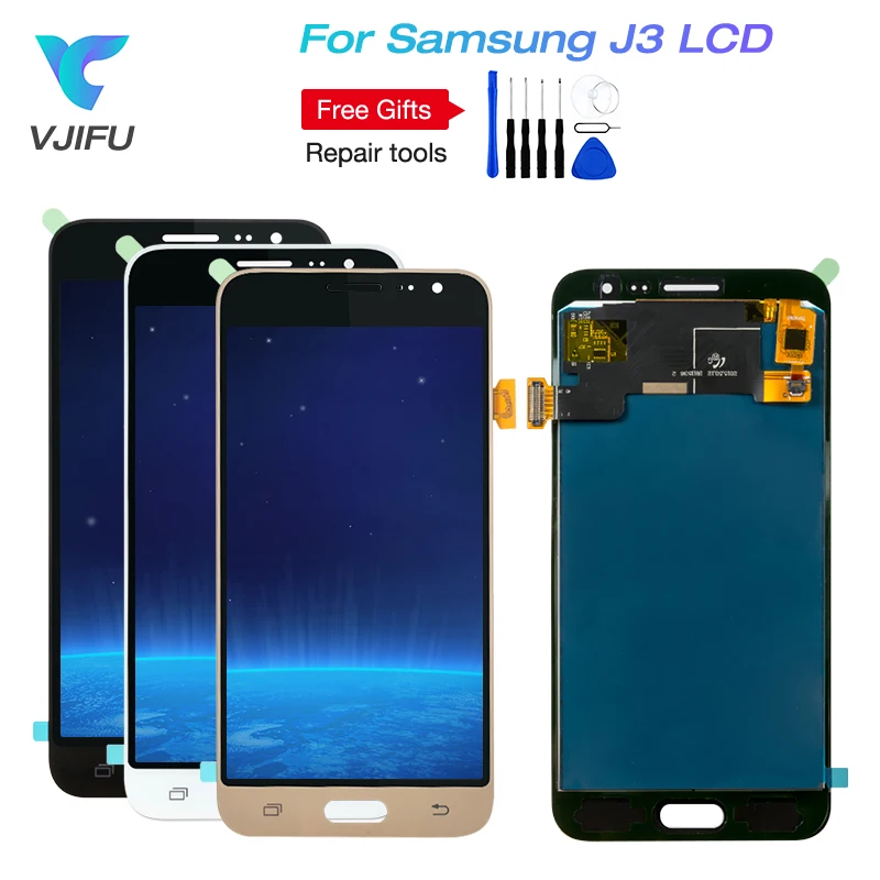 J320F ЖК-дисплей для Samsung J3 2016 J320M J320H J320FN дисплей с сенсорным экраном дигитайзер Galaxy