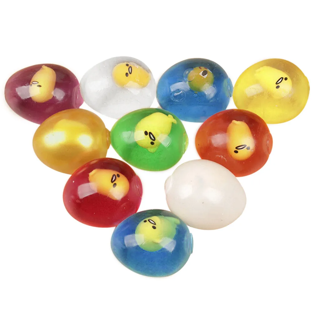 Toys for children Colorful Unbreakable Reliever Stress Ball Creative Transparent Egg Venting Squeeze Healing Fun Cut Stress Toy
Toys for children Colorful Unbreakable Reliever Stress Ball Creative Transparent Egg Venting Squeeze Healing Fun Cut Stress Toy