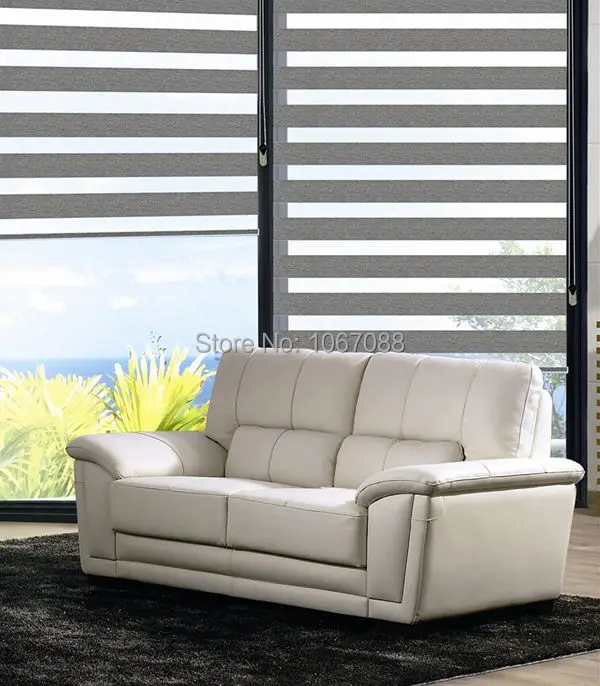 Custom Made 100% Polyester Translucent Roller Zebra Blinds in Grey Window Curtains for Living Room 31in*48in 7 Colors
Custom Made 100% Polyester Translucent Roller Zebra Blinds in Grey Window Curtains for Living Room 31in*48in 7 Colors