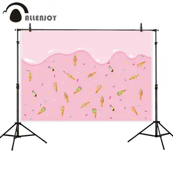 Allenjoy fondo photocall pink summer ice cream party lovely kids princess birthday baby shower decoration backgrounds for photo
Allenjoy fondo photocall pink summer ice cream party lovely kids princess birthday baby shower decoration backgrounds for photo
