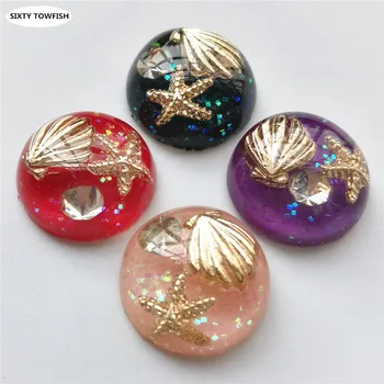 20 Pieces Alloy Resin Diameter 18mm Round 4 Colors Cabochon Domes Flat back beads Jewelry Finding Cameo Pendant Settings E2067
20 Pieces Alloy Resin Diameter 18mm Round 4 Colors Cabochon Domes Flat back beads Jewelry Finding Cameo Pendant Settings E2067