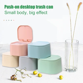 Desktop Mini Trash Can Press-on Waste Garbage Basket for Office Table for Desktop Office Home
Desktop Mini Trash Can Press-on Waste Garbage Basket for Office Table for Desktop Office Home
