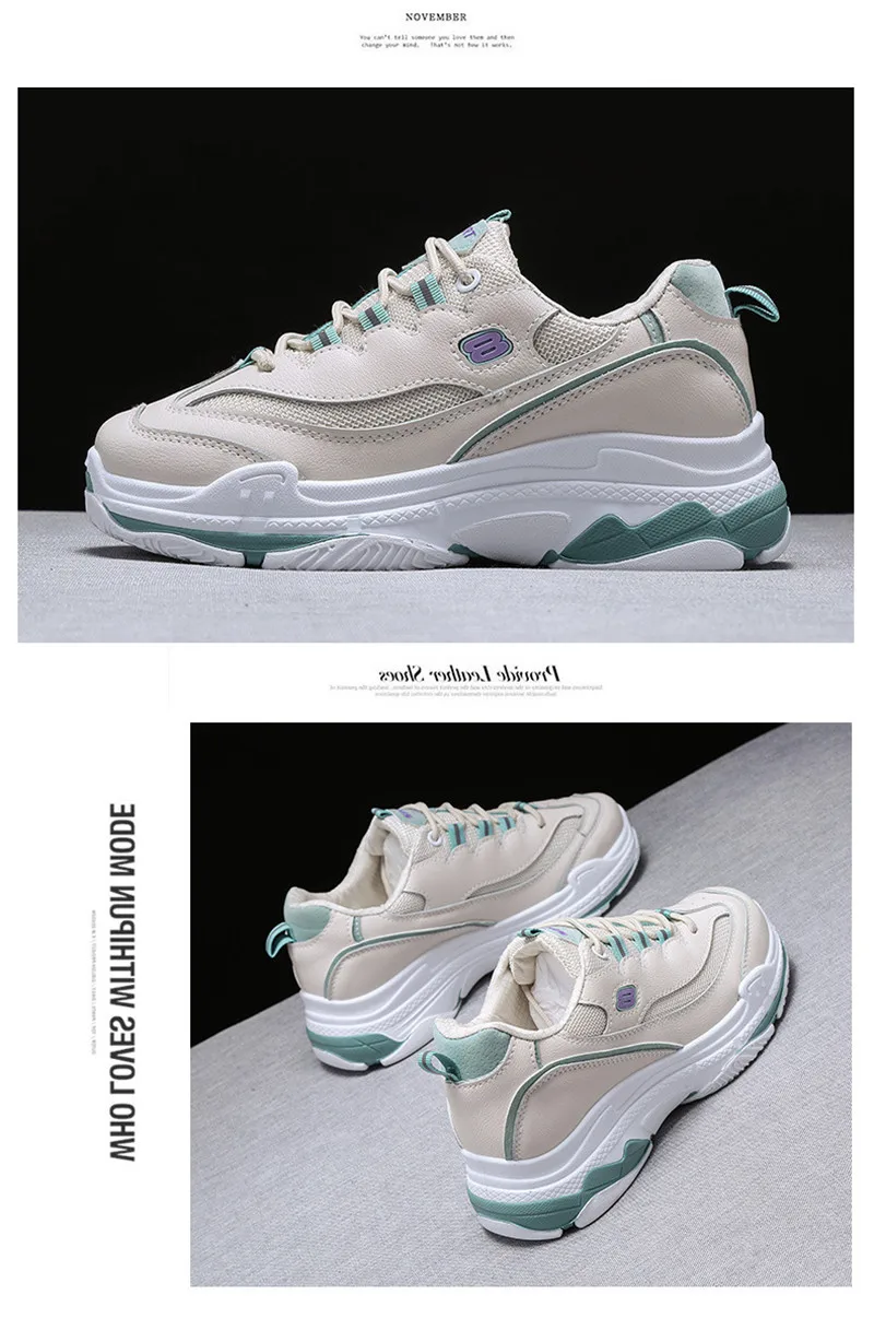 2019 Spring New Women Harajuku Sneakers INS Super Fire Ladies Flat Platform Shoes Korean Summer Female Students Old Ulzzang Shoe (4)