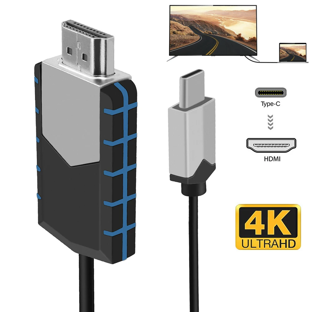 USB C to HDMI Cable Type-C to HDMI Adapter Thunderbolt 3 For Macbook iPad Pro 2018 Huawei P30 P20 Pro 4K Video USBC
USB C to HDMI Cable Type-C to HDMI Adapter Thunderbolt 3 For Macbook iPad Pro 2018 Huawei P30 P20 Pro 4K Video USBC